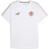 Puma FC St. Pauli KING Tee Men, Sport, White/Espresso Brown, XS