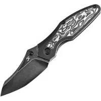 Kansept Knives Baba Yaga Framelock Nebula