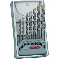 Bosch Accesorios Bosch Betonbor sæt 4/5/6/6/7/8/10MM, 7 stk