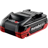 Metabo 0 Ah, ?624974000 LiHDX oppladbart batteri 18 V 4