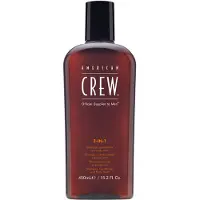 American Crew , 3-In-1 Classic, Hair Shampoo, Conditioner & Shower Gel 3-In-1, For Hydration, 450 ml