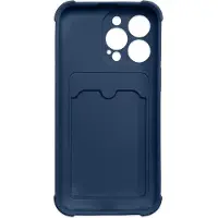 Mtp Products Card Armor Series iPhone 13 Mini Silikondeksel - Marine Blå
