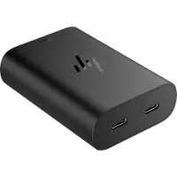 HP - USB-C-strømadapter - halogenfri, venstre kontakt - AC 115/230 V - 65 watt - Europa