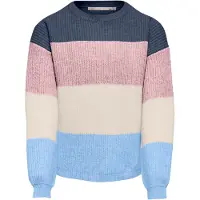 Kids Only Genser - Strikk - Nei - KogSandy - Vintage Indigo - - 5-6 år (110-116) - Genser