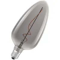 Osram LED Vintage 1906, C125, glødetråd, grå, E27, 4 W, 818