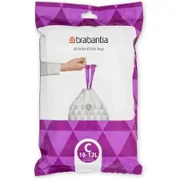 Brabantia Avfallsposer PerfectFit C, 10-12 l Dispenser, 40 p