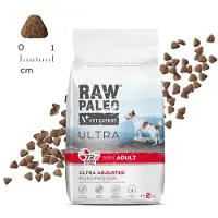 Raw Paleo Ultra Mini Voksen Oksekjøtt Hundemat 2kg