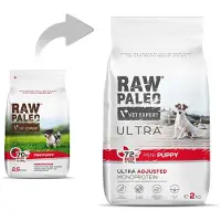 Raw Paleo Ultra Mini Biff Små Hunderaser Hundemat 2kg