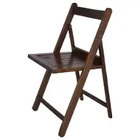 Wellhome Nordstol I Bøketre Med Valnøttfinish 43x47x79 Cm