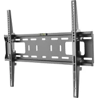 Deltaco - Monteringssett (veggplate, 2 VESA-skinner) - for flatpanel - plastikk, stål - matt svart - skjermstørrelse: 37-70