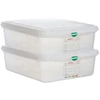 Denox Gastronorm 1/2 H65 Mm Oppbevaringsboks 4l 2 Enheter