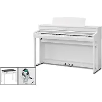 Kawai CA501 Digital Piano Satin White