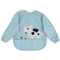 Done by Deer Forkle - PU - Tiny Farm - Blå - - OneSize - Forkle