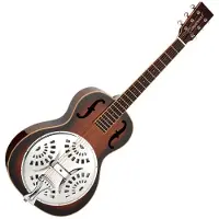 Tanglewood TUR8 Resonator Guitar Vintage Burst Gloss