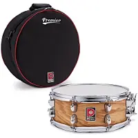 Premier Artist 14" x 5.5" Birch Snare Drum & Soft Case Antique Ash