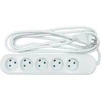 Nordic Quality Power 5-way socket w/dummyhole (D). Strømforsyning (PSU) - ATX - 80 Plus