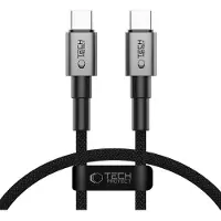 Tech-Protect UltraBoost DNA Type-C-kabel - PD 100W/5A, 50cm - jerngrå
