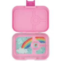Yumbox Matboks m. 4 rom - Bento Panino - 733 ml - Power Rosa - - OneSize - Matboks