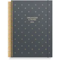 Adlibris Kalenteri 2026 Organizer & Notes A5 Sininen Burde