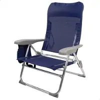 Aktive Slim Aluminium Multiposisjons Sammenleggbar Stol 61x60x89 Cm
