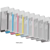 Epson T6064 - 220 ml - gul - original - blekkpatron - for Stylus Pro 4800, Pro 4880, Pro 4880 AGFA