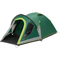 Coleman Kobuk Valley 4 Plus, Camping, Hard ramme, Dome/ Kuletelt, 4 person(er), Bakkdekke, Grønn