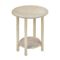 Wellhome Gazte-båre Bord Uten Lakk 50x50x75 Cm