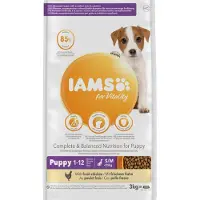 IAMS Advanced Nutrition Puppy Small / Medium med kylling - 3 kg