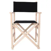 Wellhome Regissørstol Med Solnedgangsfinish Uten Lakk 51x46x86 Cm