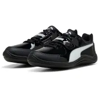 Puma evoSPEED Throw 10.5 Shoes Unisex, Men, Black/White, 40.5