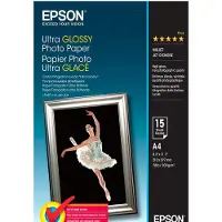 Epson Ultrablankt A4-fotopapir 15 Ark 300gr