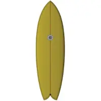 TSA Element Twin Fish Mustard 3f Future 6´2´´ Surfebrett