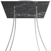 Creative Cables Kroq404f104 Xxl Rose-one Square Marquina Marmor Rose-sett