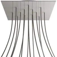 Creative Cables Stål Kroq4014f109 Xxl Rose-one Sett Med Firkantede Satengroser