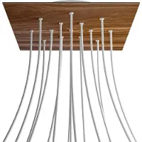 Creative Cables Kroq4015f110 Xxl Rose-one Kvadratisk Tre Rose Sett