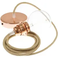 Creative Cables Rn06 Diy 50 Cm Hengelampe Pendel For Lampeskjerm