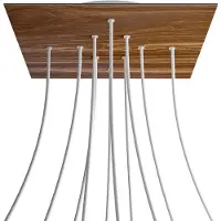 Creative Cables Kroq4010f110 Xxl Rose-one Kvadratisk Trerosesett