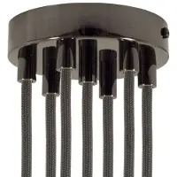Creative Cables Krm576fbrterm Metall Sylindrisk Lampe Takrosett Kit