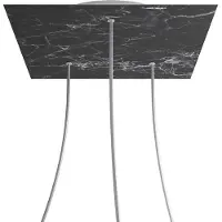 Creative Cables Kroq403tf104 Xxl Rose-one Square Marquina Marmor Rose Sett