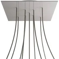 Creative Cables Stål Kroq409xf109 Xxl Rose-one Sett Med Firkantede Satengroser