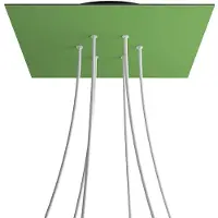 Creative Cables Krovnq406f116 Xxl Rose-one Square Green Meadow Rose-sett