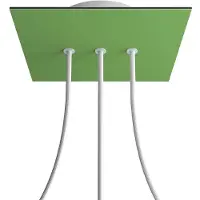 Creative Cables Kroq203lf116 Rose-one Square Green Meadow Rose-sett