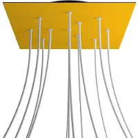 Creative Cables Krovnq4012f113 Xxl Rose-one Square Mustard Rose-sett