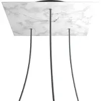 Creative Cables Krovnq403tf105 Xxl Rose Kit Av Carrara Marble Rose-one Square