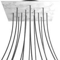 Creative Cables Krovnq4014f105 Xxl Rose-one Square Carrara Marmor Rose Sett