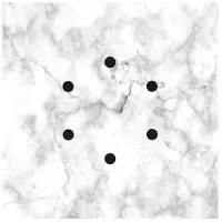Creative Cables Rose-one System Square Cvfq206f105 Carrara Marmorpanel
