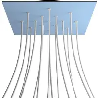 Creative Cables Krovnq4015f114 Xxl Rose-one Square Lyseblå Rose Sett
