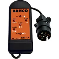 Bahco Tester For 7-polet Tilhengerkontakt 12v