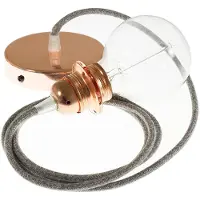 Creative Cables Rn02 2 M Hengelampe Pendel For Lampeskjerm