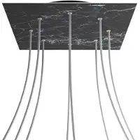 Creative Cables Krovnq408f104 Xxl Rose-ett Square Marquina Marble Rose Kit